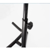 Bsx 518050 klasyczny stojak na gitarę akustyczną i elektroniczną - czarny